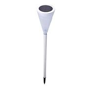 Lumisky CREAMY W73 Balise Lumineuse Solaire Froid LED Plastique/Acier Inoxydable 1 W Blanc 10 x 10 x 73 cm