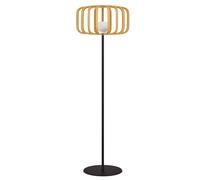 Lumisky Lampadaire STANDY BAMBOU - sans fil H150cm, bambou naturel, LED dimmable, télécommande