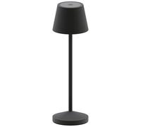 Lampe de table sans fil EMILY Noir H25cm 6 G