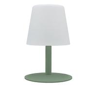 Lumisky Lampe de table sans fil pied en acier vert olive LED blanc chaud/blanc dimmable STANDY MINI Olive H25cm