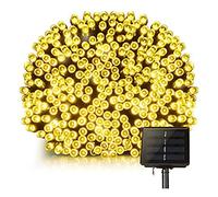LUMISKY / LUMIJARDIN Guirlande lumineuse solaire décoration extérieur 400 LED blanc chaud YOGY SOLAR WARM 33.90m 8 modes