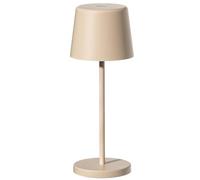 Lumisky Lampe de table sans fil Mini Kelly LED tactile aluminium H22 cm Sable