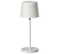 Lumisky Mini lampe de table touch sans fil en aluminium blanc LED KELLYL MINI WHITE blanc dimmable H22cm