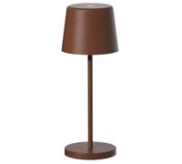 Lumisky Mini lampe de table touch sans fil en aluminium bronze LED KELLYL MINI VINTAGE blanc dimmable H22cm