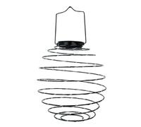 Lumisky Suspension solaire spirale micro LED blanc chaud ORION H37cm