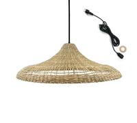 Lumisky Suspension sur secteur pour l'extérieur FREYA LARGE OUTDOOR CABLE en herbe marine style bohème 5m de longueur de câble