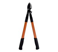LUMITERRA Coupe Branche Télescopique, 65 cm Sécateur avec Lames Revêtement Antiadhésif en Acier, Sécateur à Crémaillère Cisaille, Robuste Poignée pour la Coupe de Bois Vert, Couper Les Fleurs
