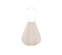 LUMIZ Lanterne solaire pour extérieur - Lampion - Tulipe - Éclairage de jardin - Lampes solaires - Décoration de jardin - 20 cm - Soft Blush