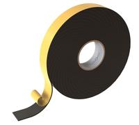 Lumonic 10m EPDM Bande d'étanchéité autocollante 30mm x 2mm I Bande pour fenêtres et portes I Joint de fenêtre porte caoutchouc pour protection contre le froid