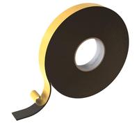 Lumonic 10m EPDM Bande d'étanchéité autocollante 30mm x 4mm I Bande pour fenêtres et portes I Joint de fenêtre porte caoutchouc pour protection contre le froid