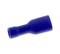 Lumonic 25x Douille à languette 1,5-2,5mm² | pour fiche plate 0,8 x 6,4mm | entièrement isolé | Connecteur de câble sans soudure | Cosse de câble en laiton étamé | Automobile, construction mécanique