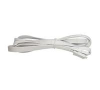 Lumonic 2m RGBW CCT LED Câble de rallonge blanc Connecteur 6 Pin femelle & mâle - Câble RGB dimensions 18x6mm - Pour alimentation ou rallonge