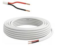Lumonic 2x0,34mm² LED Ligne de contrôle 10m | câble gainé 2 fils flexible | LiYY Extension, Câble d'alimentation, Câble d'alimentation LED, Câble de commande
