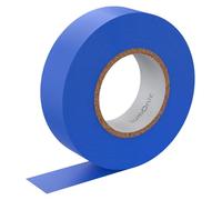 Lumonic 5 rouleaux de ruban isolant PVC 19mm x 20m ruban adhésif bleu I Convient aux électriciens et aux bricoleurs I Ruban adhésif isolant en différentes longueurs et couleurs