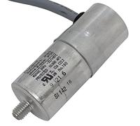 Lumonic Condensateur Moteur MKP-500 4-C | Condensateur 4µF 470V 30x75mm | Boîtier Métallique