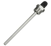 Lumonic Doigt de gant en acier inoxydable V2A 3/4 pouce | 250mm Longueur utile | s'adapte parfaitement aux sondes de température de 6 mm | pour réservoir tampon, chauffage, solaire + Smart Home