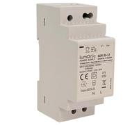 Lumonic I Bloc d'alimentation Rail DIN BDR-30-12 I 12V / 30W I Input 100-240VAC I Protection Contre Les surcharges I Alimentation à découpage DIN-Rail I Armoire électrique