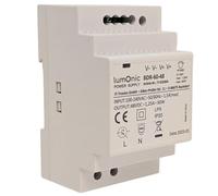 Lumonic I Bloc d'alimentation Rail DIN BDR-60-48 I 48V / 60W I Input 100-240VAC I Protection Contre Les surcharges I Alimentation à découpage DIN-Rail I Armoire électrique