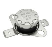 Lumonic Interrupteur thermique 95°C Contact NC 250V 10A Interrupteur de température thermostat KSD301 Bimétal Protection thermique