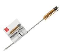 LUN FIX Brosse Métallique 19/20 mm M12/M16, Goupillon Nettoyage Cheville, Écouvillon pour Tuyau, Cylindre, Chaudière, Tubes, Ports, Brosse Perçage Béton, Rond Cylindrique