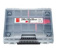 Lun Fix Organisateur Coffret, 290x195x35 mm, en plastique, 23 compartiments