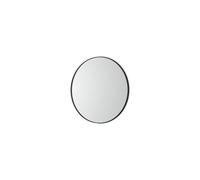 Luna miroir rond ø 600 avec cadre noir et éclairage d’ambiance led - ROCA A812425000