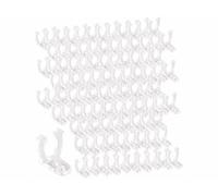Lunartec 100 clips de fixation pour guirlandes LED Lunartec