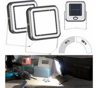Lunartec 2 lampes de travail solaires à LED COB 3 W - 150 lm AL-315