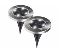 Lunartec 2 spots solaires 200 lm avec piquet