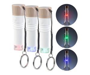Lunartec 3 bouchons lumineux rechargeables - Lumière RGB