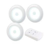 Lunartec 3 spots à LED COB 120 lm avec télécommande et minuterie UBL-16.w