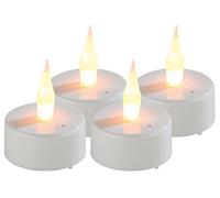 Lunartec 4 Bougies Chauffe-Plat LED à souffler