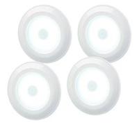 Lunartec 4 spots à LED COB 120 lm pour meubles de cuisine avec télécommande et minuterie