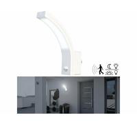 Lunartec Applique murale LED d'extérieur 1100 lm avec capteur PIR - coloris blanc