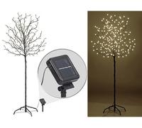 Lunartec Arbre lumineux 150 cm avec 200 bourgeons à LED - Solaire