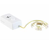 Lunartec Bande LED à piles 160 lm / 60 cm blanc lumière du jour