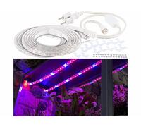 Lunartec Bandes de culture à LED avec adaptateur secteur - 6 m