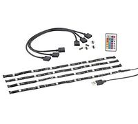 Lunartec Bandes lumineuses USB LED RVB LT-200.col pour TV 46 à 70"