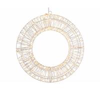 Lunartec Couronne lumineuse 960 LED animées blanc chaud Ø 38 cm
