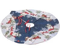Lunartec Couverture décorative Ø 90 cm à LED pour pied de sapin