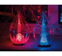Lunartec Décorations lumineuses en verre soufflé, lot de 2
