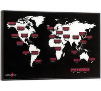 Lunartec Horloge mondiale multifuseaux