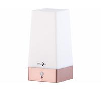 Lunartec Lampe de table carrée avec capteur de mouvement PIR rechargeable