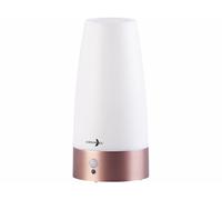 Lunartec Lampe de table ronde avec capteur de mouvement PIR rechargeable