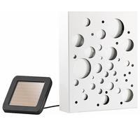 Lunartec Lampe décorative murale solaire à LED oranges ''Planètes''
