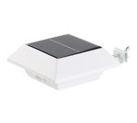 Lunartec Lampe Solaire à LED pour gouttière 160 LM / 2 W avec capteur PIR - ...