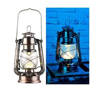 Lunartec Lampe-tempête LED à intensité variable 200 lm / 3000 K / coloris bronze