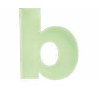 Lunartec Lettre pour numéro de maison phosphorescent - ''B''