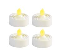Lunartec Lot de 4 bougies ''chauffe-plat'' à LED
