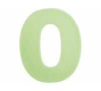 Lunartec Numéro de maison phosphorescent - ''0''